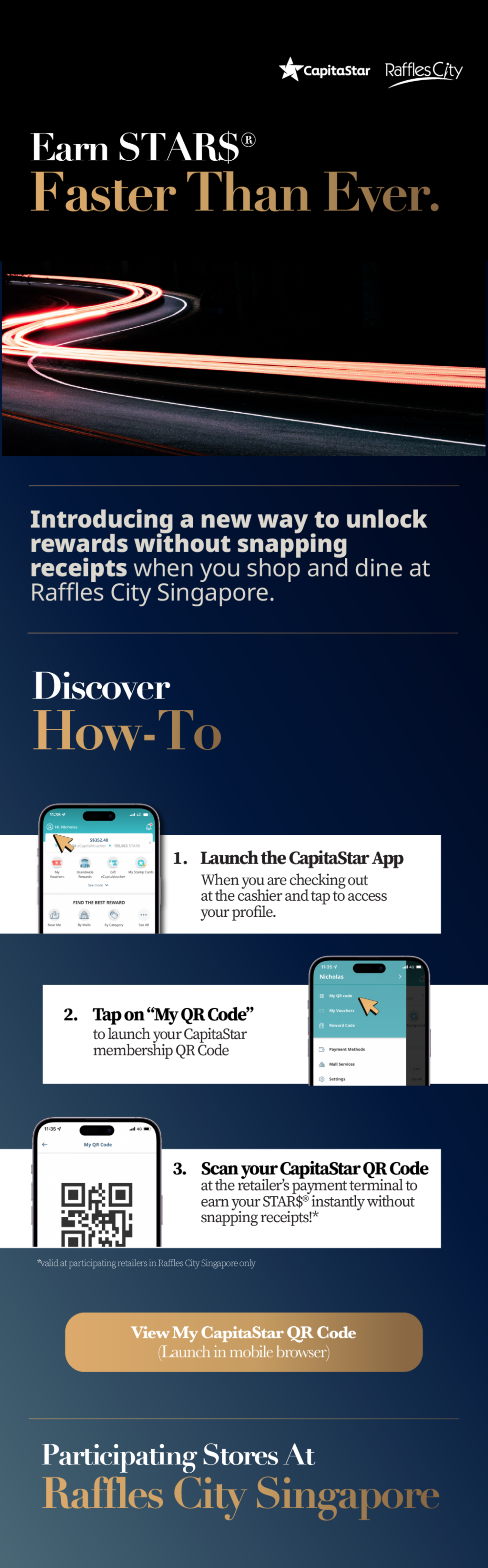 Unlock Faster Rewards At Raffles City 