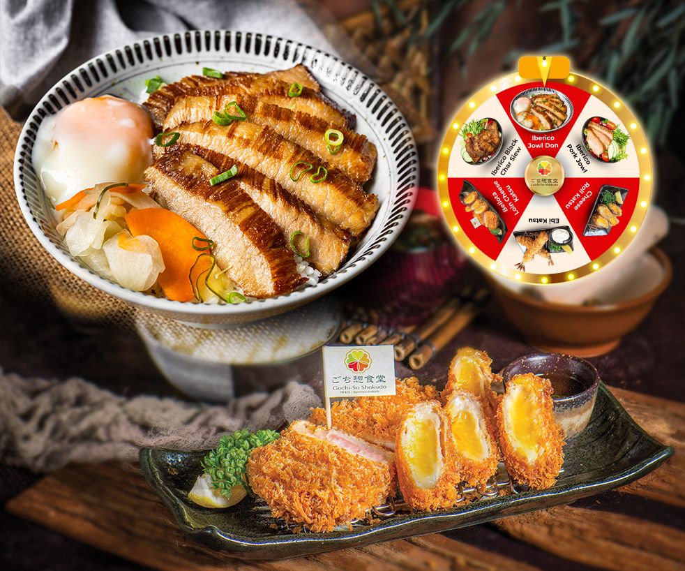 Grand Opening Spin The Wheel at Gochi-So Shokudo