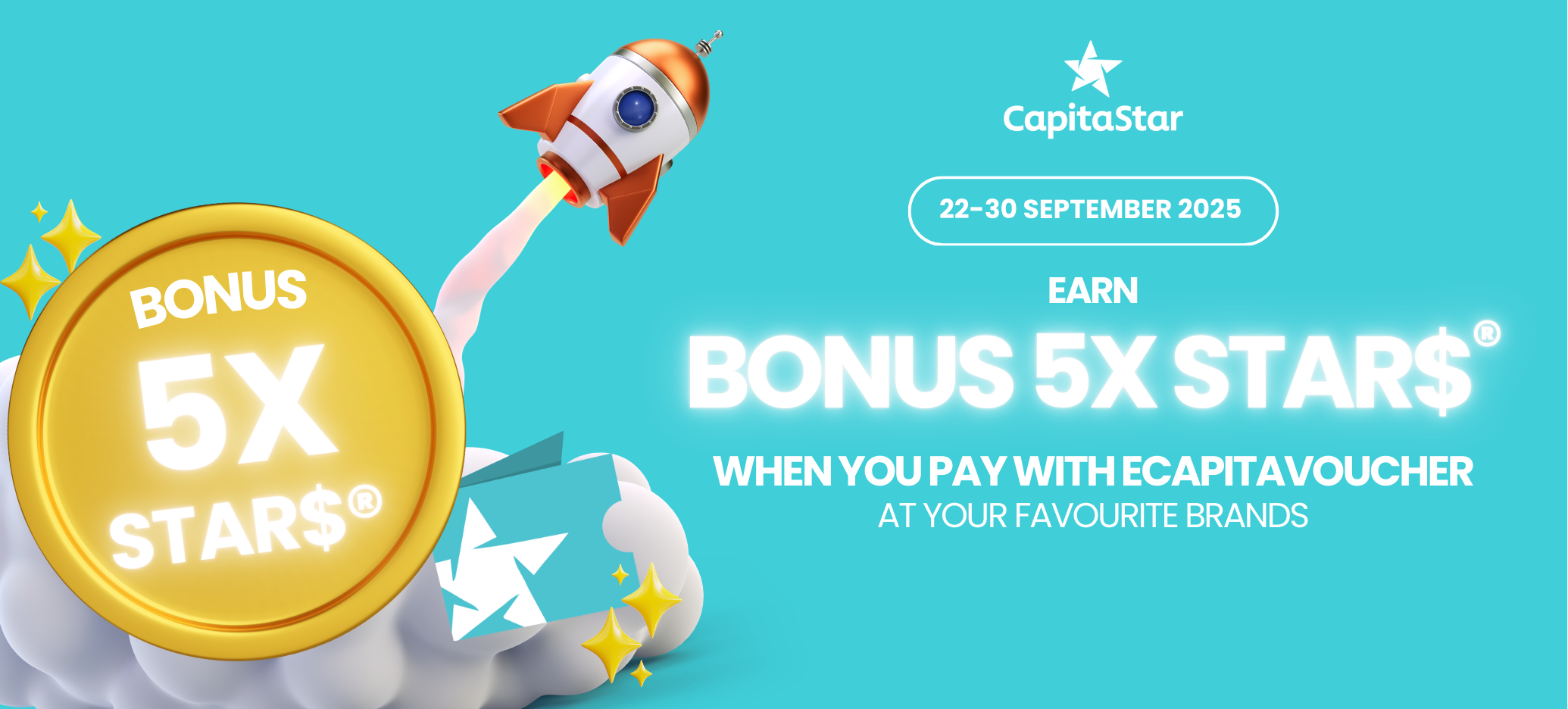 Bonus 5X STAR$®